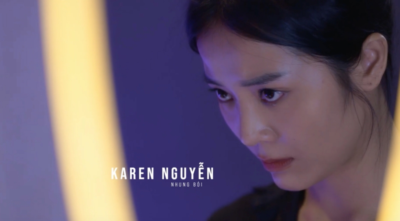 Karen Nguyễn vốn được 'đo ni đóng giày' cho những vai diễn gay cấn và lắm 'drama'.