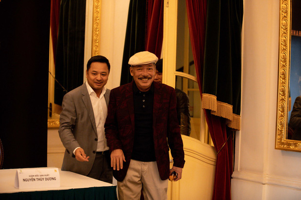 Nhạc sĩ Trần Tiến xuất hiện tại một sự kiện về âm nhạc tại Hà Nội.