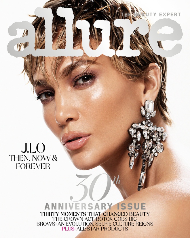 Jennifer Lopez xuất hiện mới lạ trên tạp chí Allure Magazine