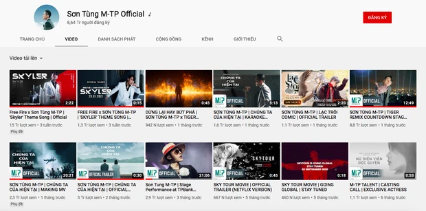 Trên kênh YouTube cá nhân của Sơn Tùng M-TP cũng không còn thấy sự hiện hữu của MV này.