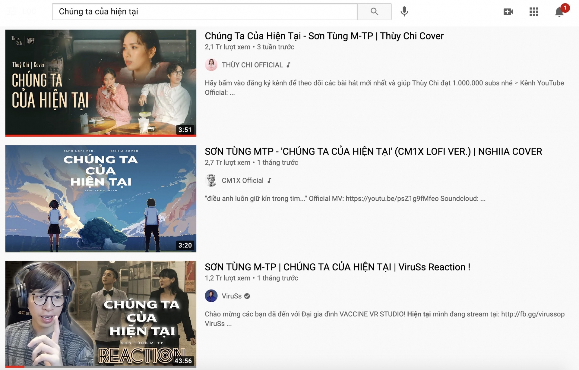 MV Chúng ta của hiện tại của Sơn Tùng và có sự tham gia diễn xuất của Hải Tú bất ngờ 'biến mất' khỏi Youtube.