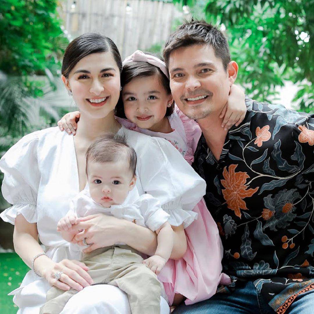 Gia đình 'mỹ nhân đẹp nhất Philippines'.
