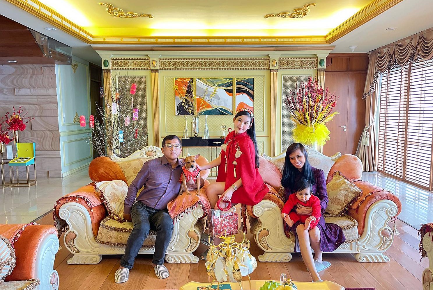 Cận cảnh biệt thự tựa cung điện của Hoa hậu Đại dương 2017 Lê Âu Ngân Anh 