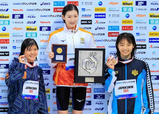 Ikee giành được Giải vô địch bơi lội Nhật Bản lần thứ 97