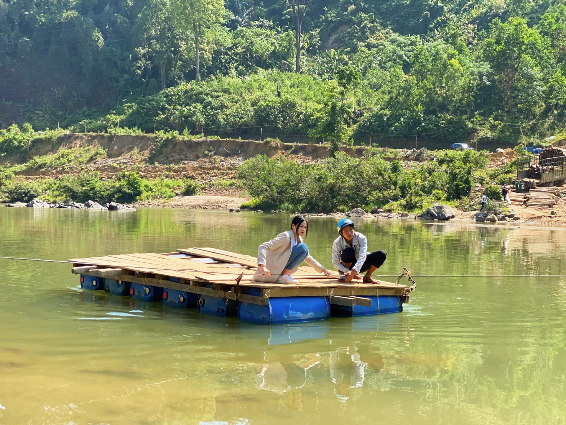 Đỗ Thị Hà đã có nhiều kỷ niệm đẹp trong chuyến đi lần này.