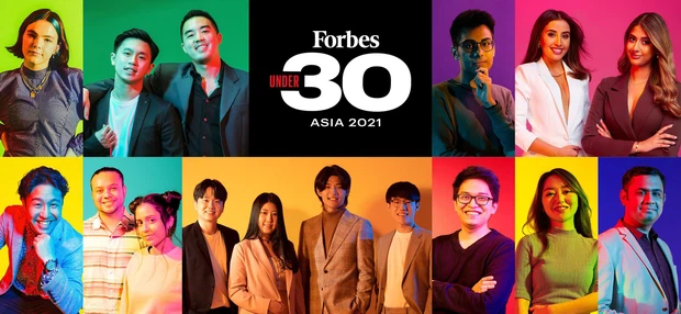 Danh sách này bình chọn 30 gương mặt dưới 30 tuổi nổi bật trong nhiều lĩnh vực khác nhau tại toàn khu vực châu Á.