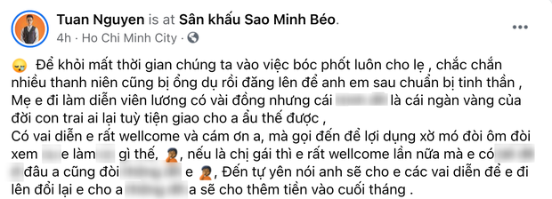 Bài tố cáo Minh Béo từ Tuấn Nguyễn