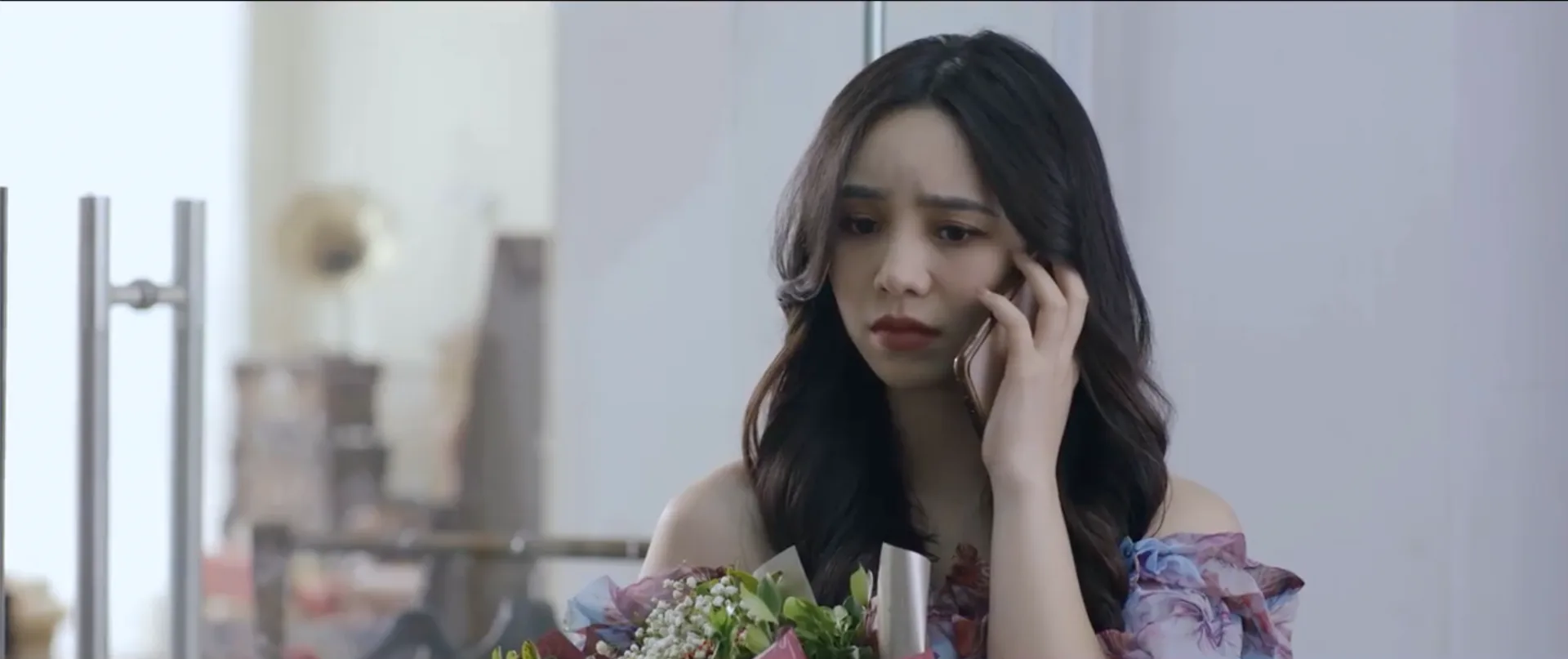 Hãy nói lời yêu tập 8: Trâm quyết không phá thai dù bị ông Tín ép, My sốt ruột vì Bình biến mất bí ẩn - Ảnh 2