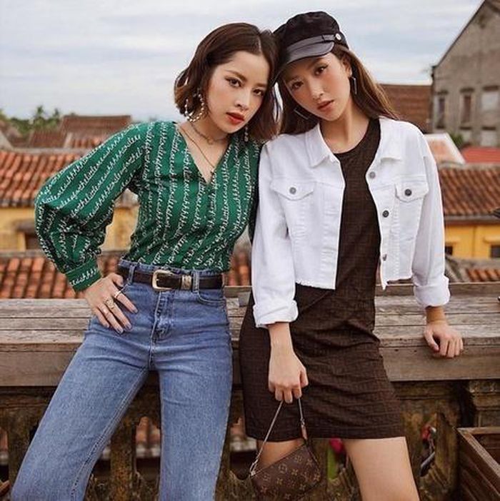 Chi Pu từng dính tin đồn hẹn hò người yêu cũ của cô em thân thiết là fashionista Quỳnh Anh Shyn.