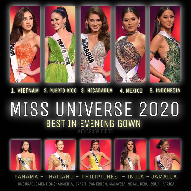 Chung kết cuộc thi sắc đẹp sáng giá nhất nhì hành tinh Miss Universe 2021 đã chính thức diễn ra tại Florida, Mỹ.