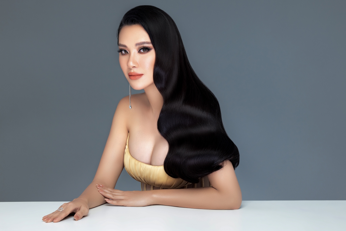 Fan sắc đẹp Thái nhận xét Á hậu Kim Duyên 'đạo' ngoại hình của Amanda Obdam - Ảnh 1
