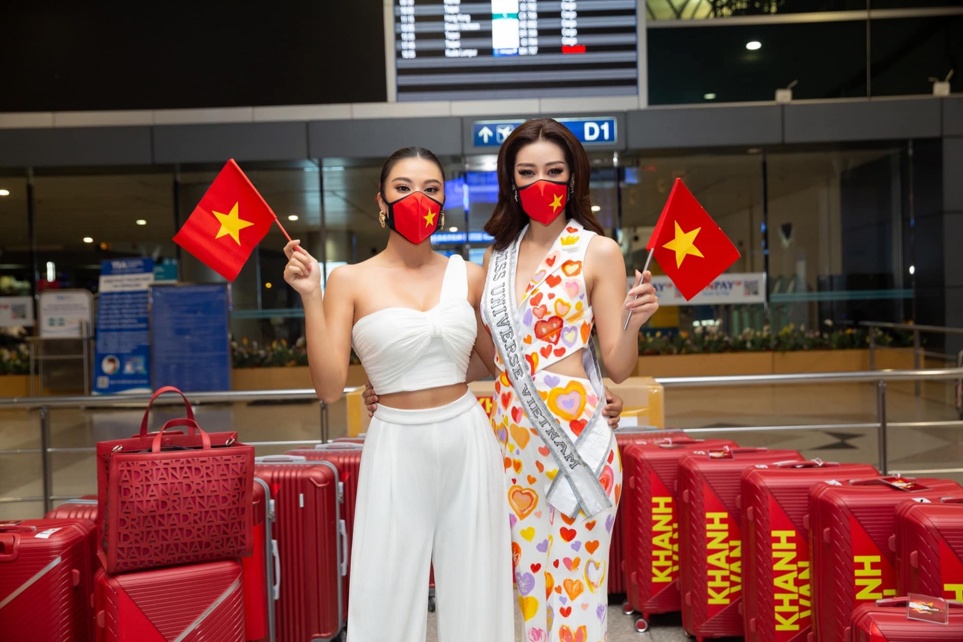 Kim Duyên từng ủng hộ Khánh Vân đi thi Miss Universe 2021.