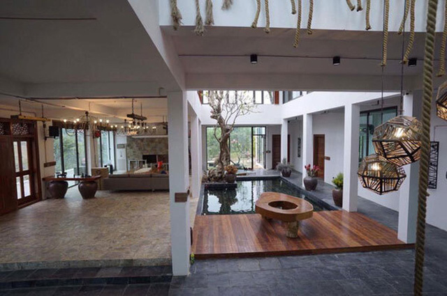 Căn biệt thự 200m² ở ngoại ô chill như resort của con gái PGS Văn Như Cương