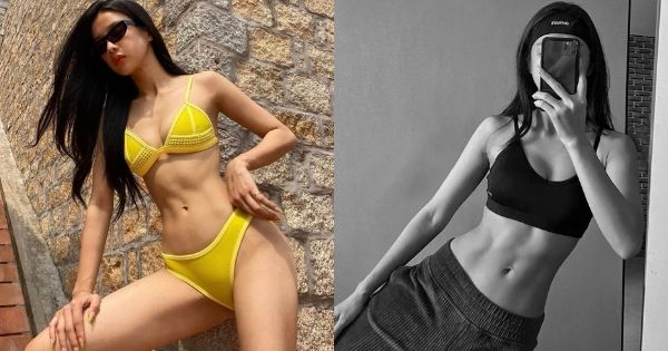 "Nàng Kiều" Trình Mỹ Duyên khoe cơ bụng săn chắc trong bộ áo tắm 2 mảnh