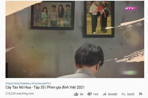 'Cây Táo Nở Hoa' lập kỉ lục hơn 210 nghìn lượt xem cùng lúc trên Youtube