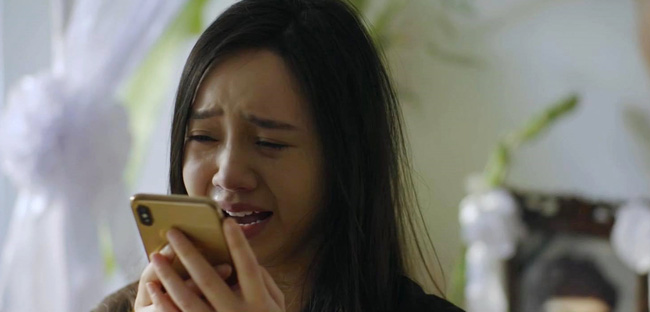 Phân cảnh của Quỳnh Kool trong tập mới nhất phim Hãy nói lời yêu.
