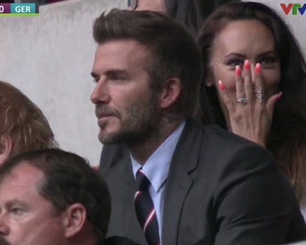 Góc nghiêng lich lãm thường thấy ở David Beckham