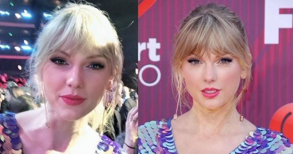 Nhan sắc của Taylor Swift khi vô tình nhìn camera trước của fan hot trở lại