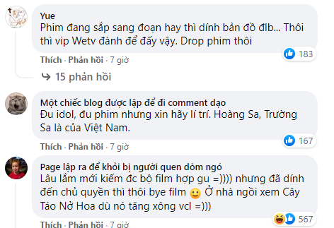 Một số bình luận của cư dân mạng Việt