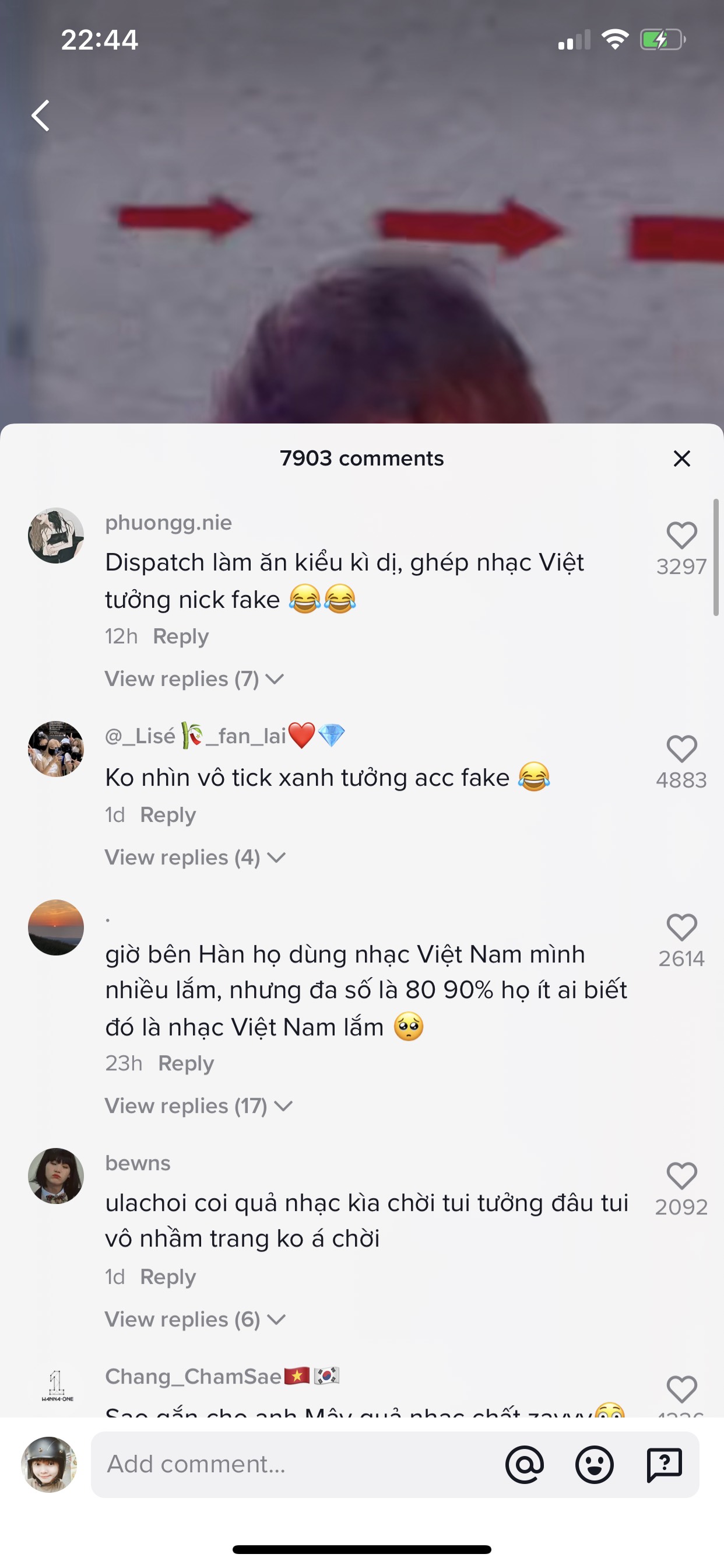 Một số bình luận của netizen Việt