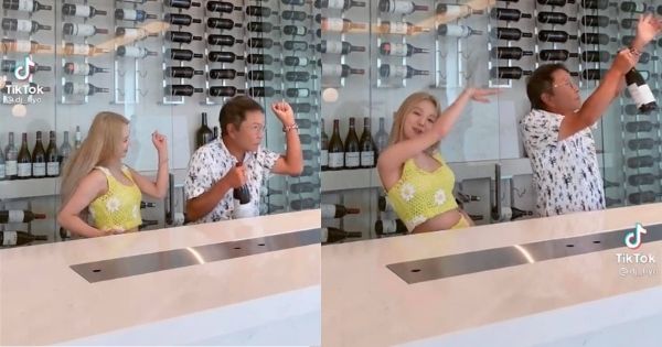 Đẳng cấp như Hyoyeon (SNSD), 2 lần thành công rủ rê 'ông trùm SM' quay Tiktok