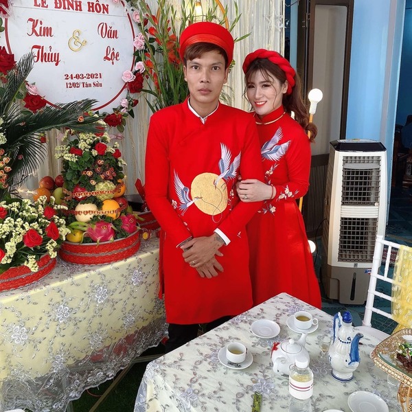 Lộc Fuho đính hôn với Kim Thuỷ vào tháng 3/2021