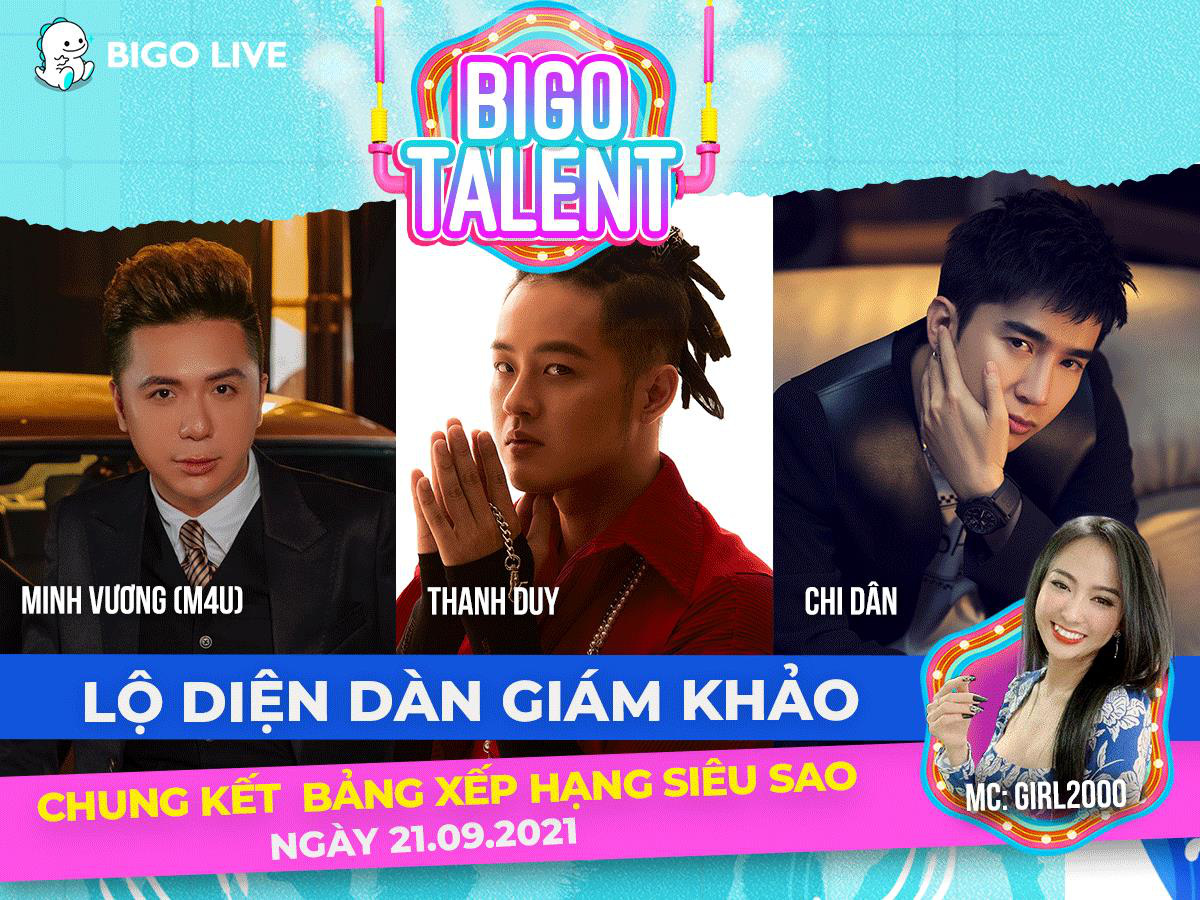 Các giám khảo còn lại trong cuộc thi Bigo Talent 2021