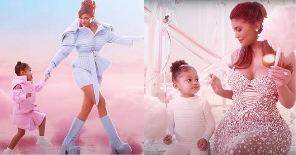 Kylie Jenner cùng ái nữ 3 tuổi quay quảng cáo cho dòng sản phẩm Kylie Baby
