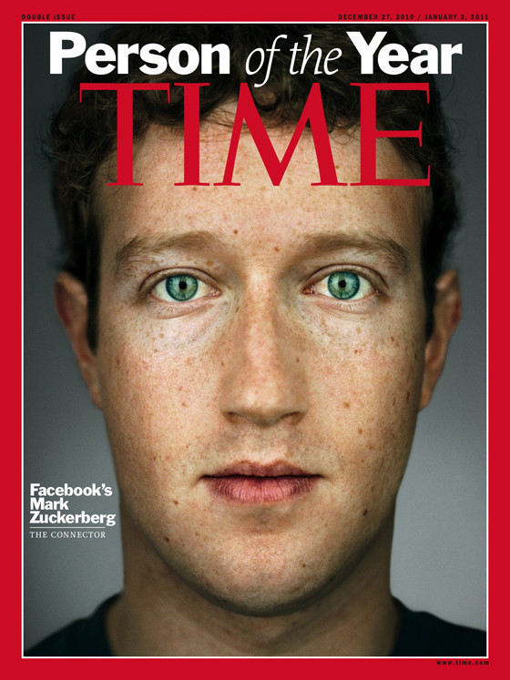 Mark Zuckerberg từng xuất hiện trên ảnh bìa tạp chí TIME cách đây 10 năm trước