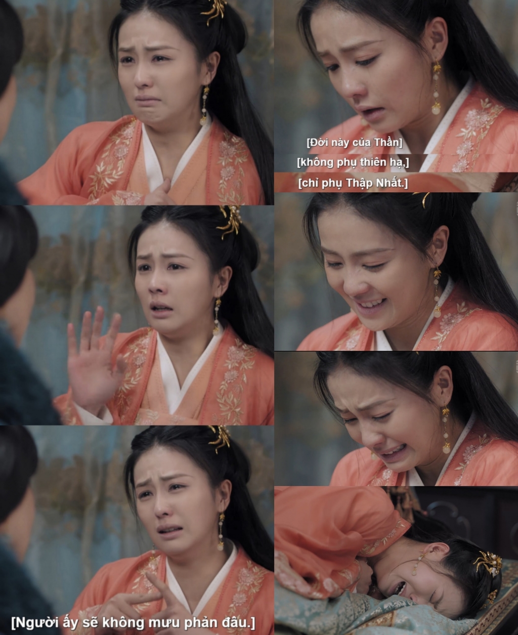 Châu Sinh Như Cố là bộ phim giúp nữ diễn viên sinh năm 1994 tỏa sáng khi thể hiện thành công những phân cảnh khóc đau xé lòng của nhân vật Thời Nghi.