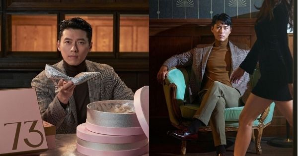 Lần đầu của Hyun Bin: Quảng cáo... giày nữ, khoe bờ vai thái Bình Dương 