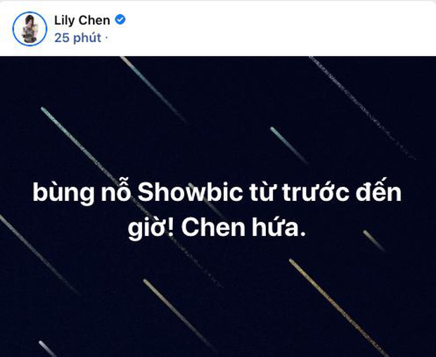 LiLy Chen tuyên bố sắp có drama bùng nổ nhất showbiz