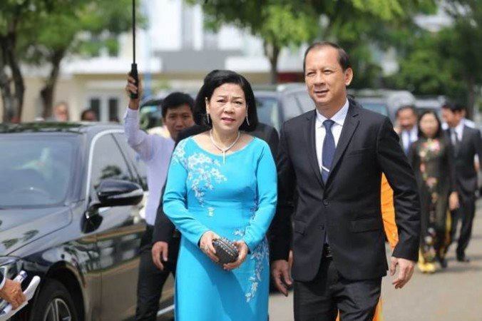 Bố mẹ chồng của Hoa hậu Thu Thảo trong đám cưới của con trai