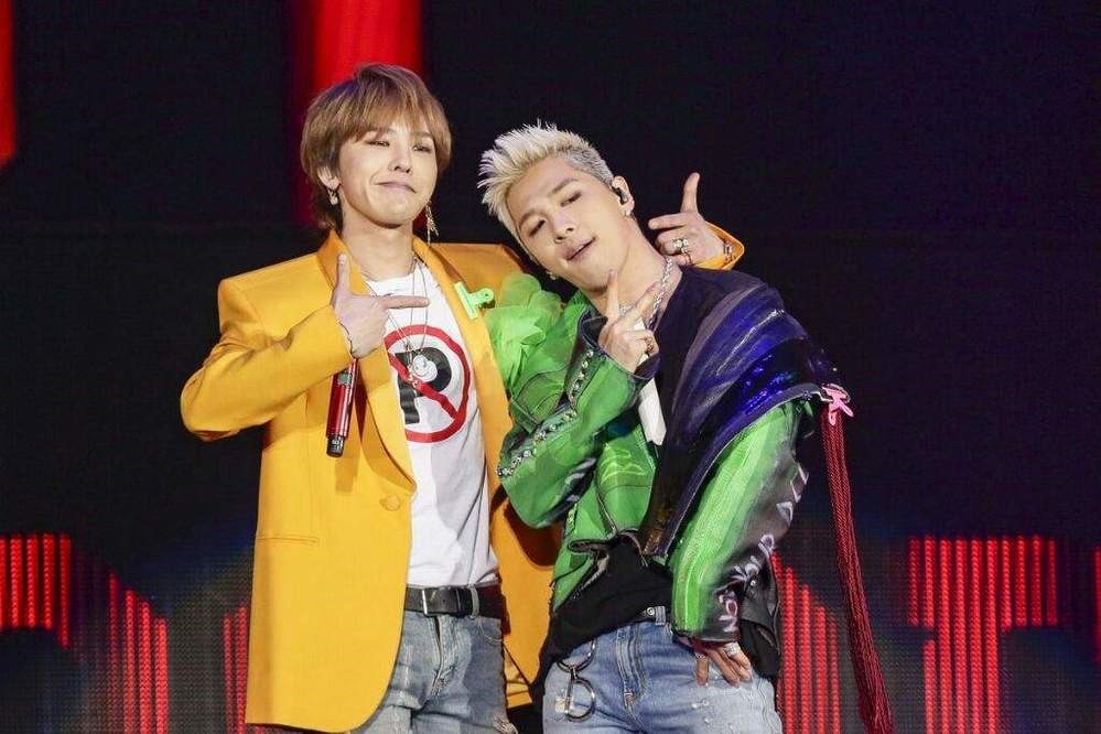 Taeyang và G-Dragon là đôi bạn thân thiết trong Kbiz
