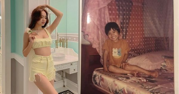 Ninh Dương Lan Ngọc khoe ảnh thời mẫu giáo: "Trán dô, hay cười, đen, ghẻ"