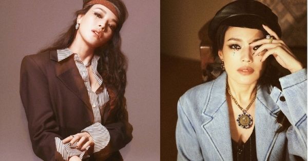 Thư Kỳ tái xuất "lạnh như băng" với style makeup "giọt nước mắt đen" trên bìa tạp chí Cosmopolitan