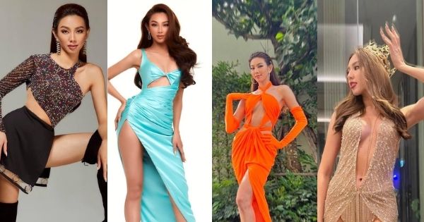 Netizen "nín thở" vì độ hở của những trang phục Nguyễn Thúc Thùy Tiên trình diễn tại Miss Grand 2021