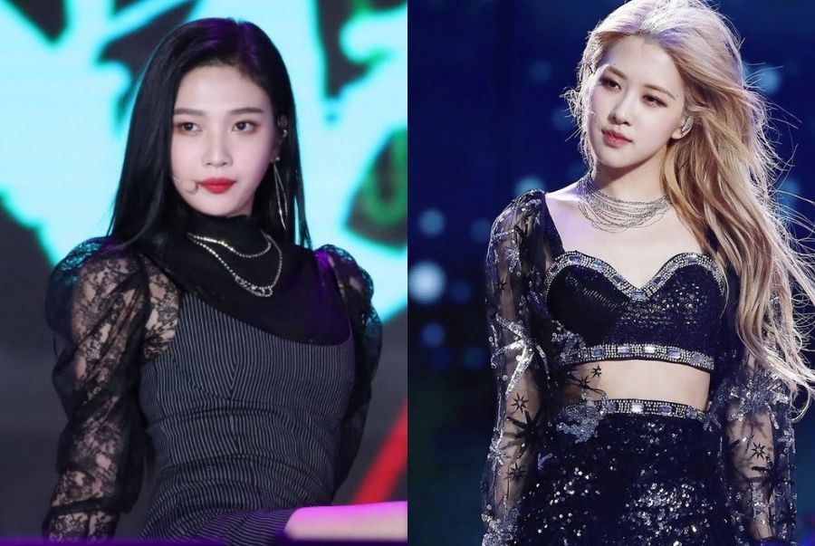 Rosé (Blackpink) vs Joy (Red Velvet) đều là những nữ thần của Kpop