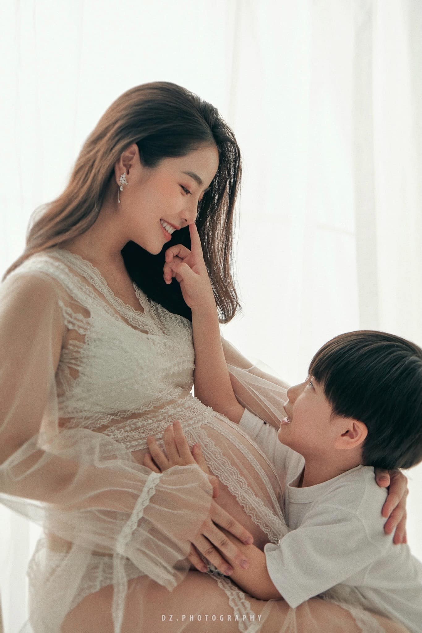 Hồi tháng 6, vợ chồng Nam Thương - Ba Duy khoe bức ảnh siêu âm tiết lộ việc mang thai lần 2.