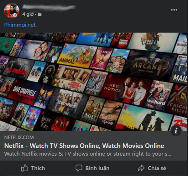 Rộ tin Netflix mua lại tên miền của web phim lậu phimmoi.net