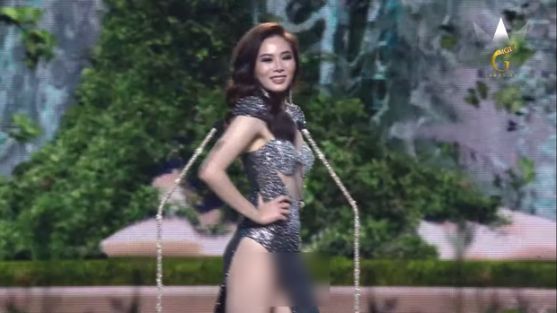 Miss Hàn Quốc gặp sự cố trên sân khấu bán kết Miss Grand International 2021 - Ảnh 2