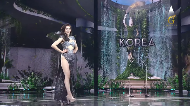 Miss Hàn Quốc gặp sự cố trên sân khấu bán kết Miss Grand International 2021 - Ảnh 3