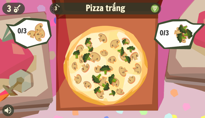 Google đã mang đến trò chơi tương tác cắt bánh Pizza bao gồm một số loại Pizza được yêu thích nhất khắp thế giới