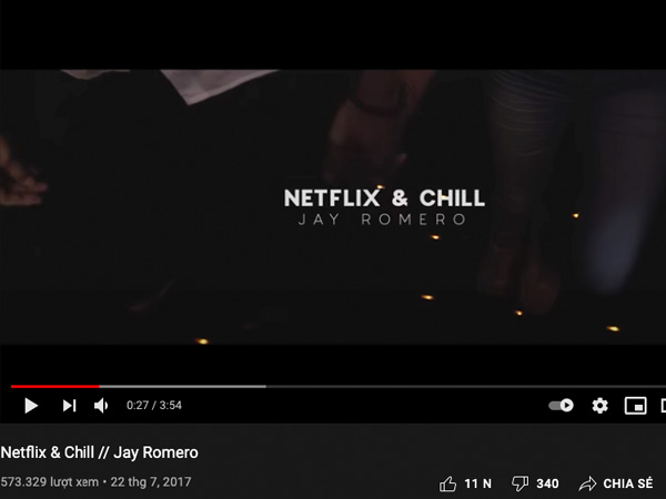 Ca khúc Netflix and Chill của Jay Romero