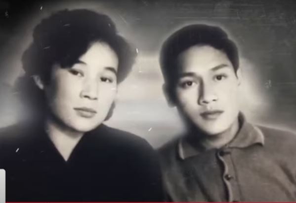 Ông Phạm Ngọc Cảnh và bà Ri Yong Hui