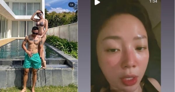 Vợ chồng Tóc Tiên - Hoàng Touliver nhiễm Covid-19, sốt cao đến đỏ ửng mặt