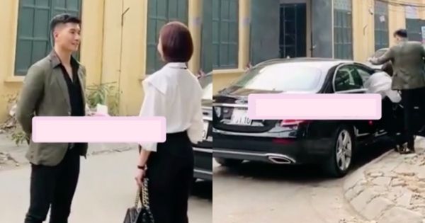 Lộ clip tình trẻ Lệ Quyên thân mật đưa đón Huyền Lizzie  