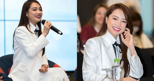 Nhã Phương xuất hiện với thân hình đầy đặn, lộ cả nọng cằm sau thời gian bị chê gầy gò