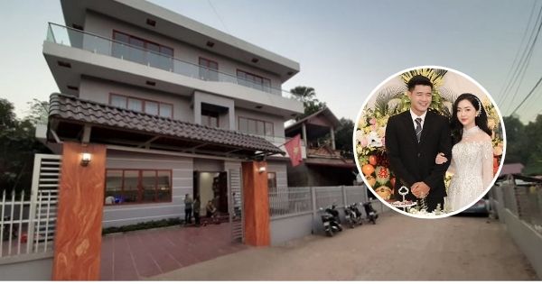 Căn nhà 3 tầng của Hà Đức Chinh và vợ hotgirl: 2 tỷ cho nội thất, view nhìn ra cánh đồng