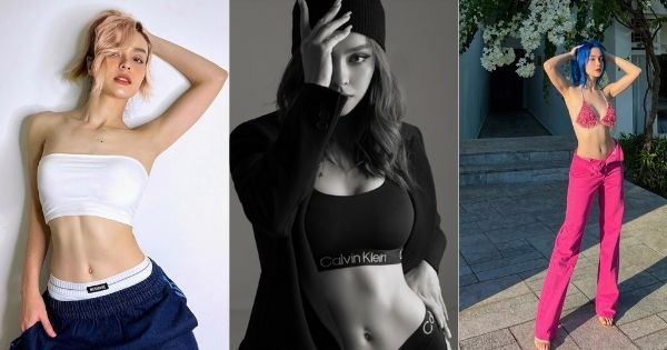 Những lần Mlee khoe cơ bụng săn chắc bất chấp tuổi 30